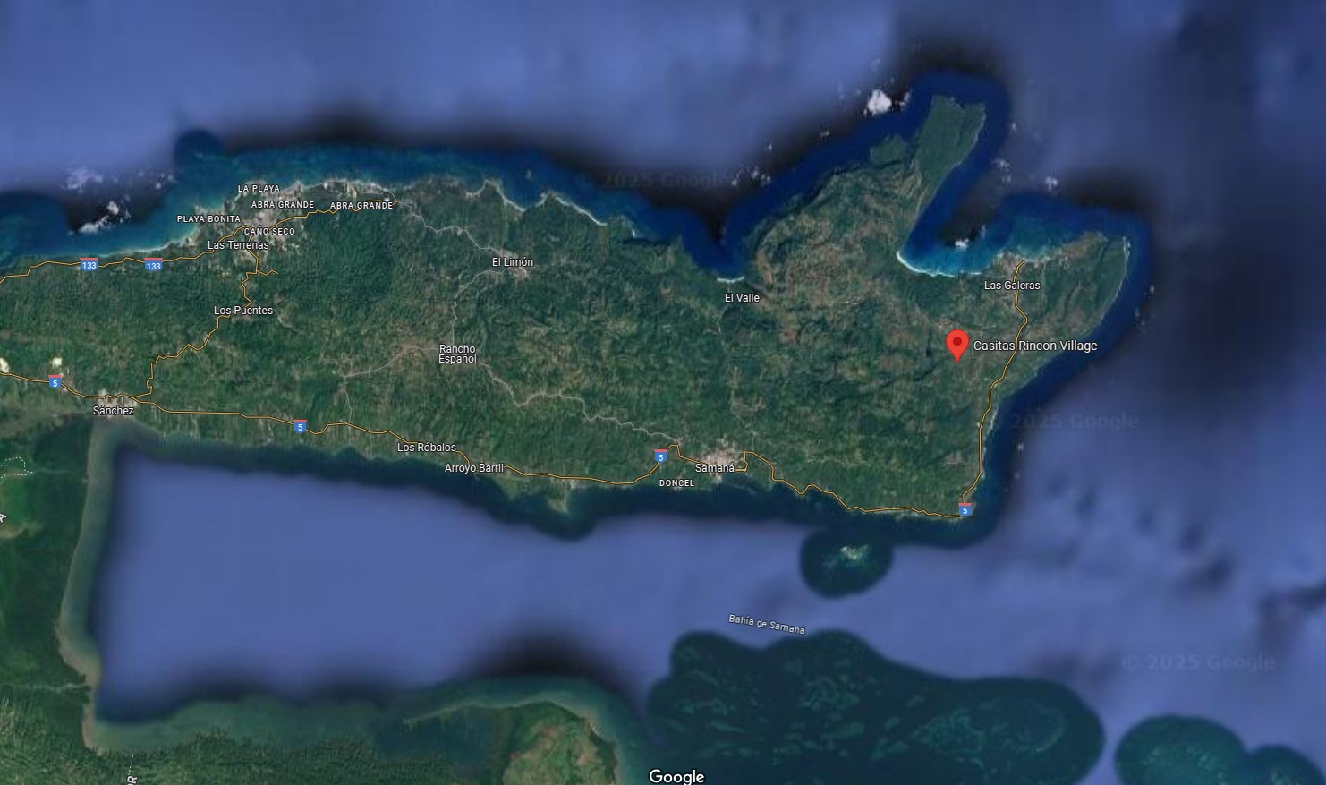 Samanà Map
